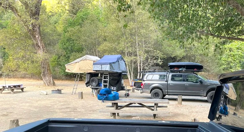 Camping in Pfeiffer Big Sur State Park