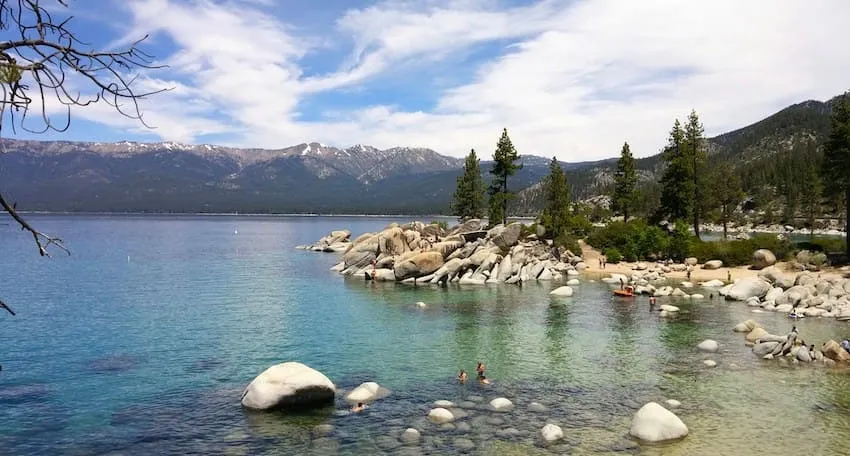 Deportes acuáticos en el lago Tahoe